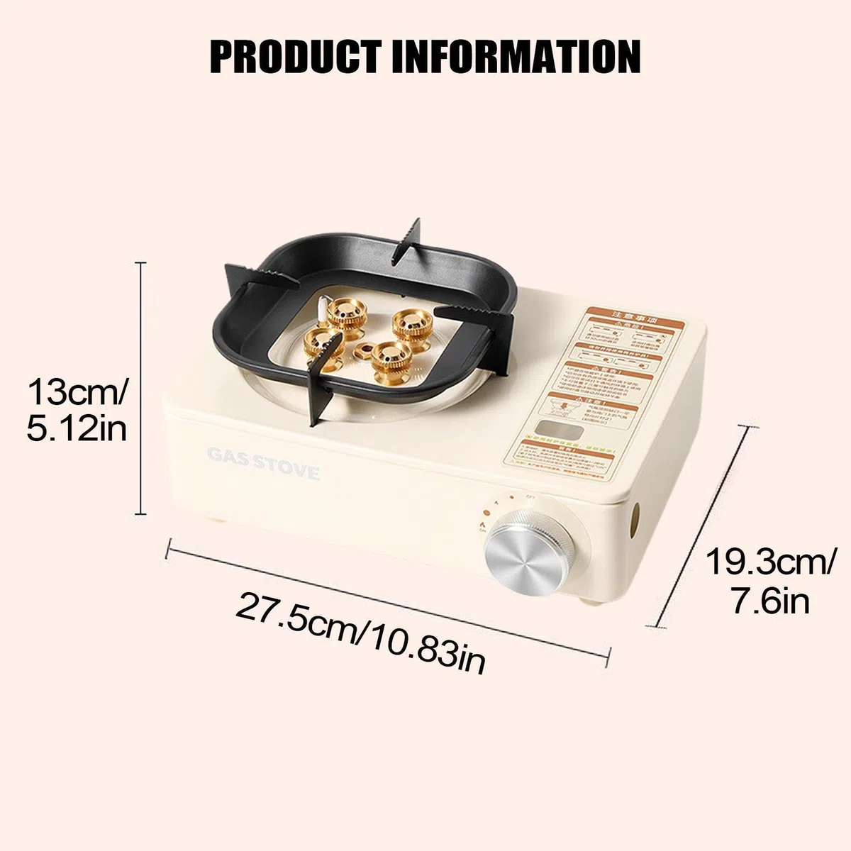 Fornello Da Campeggio Portatile Accessorio Da Cucina Leggero | Fornello Bruciatore Esterno Escursionismo grigliate tailgating viaggi camper gite backpacking e uso all'aria aperta