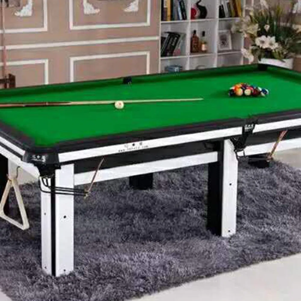 Tovaglia in feltro per tavolo da biliardo, per otto palline, capacità di allungamento, per una varietà di giochi, per snooker, bar, club, hotel, ecc. (340 x 145 cm)