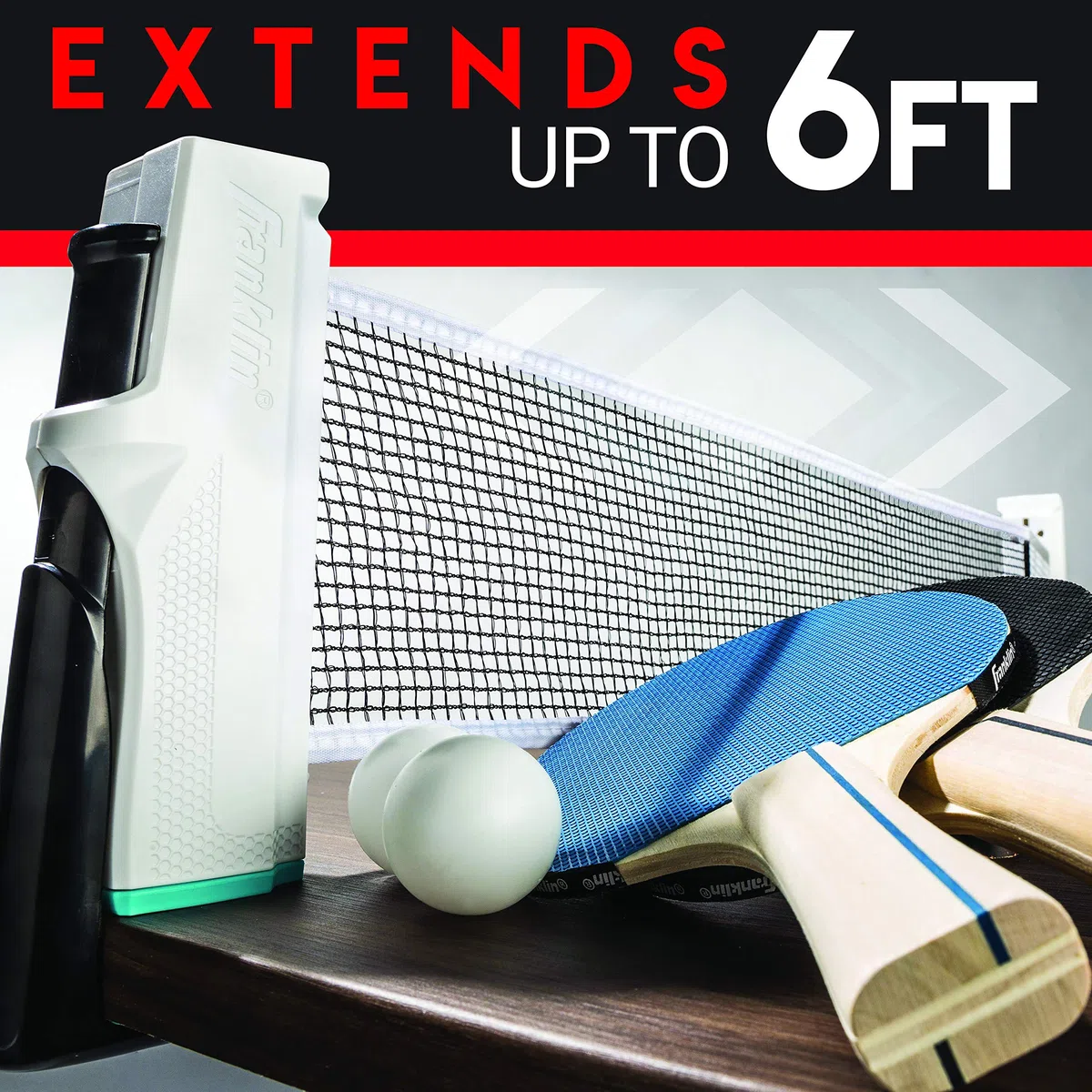 Franklin Sports - Set Completo da Ping Pong Portatile To-Go