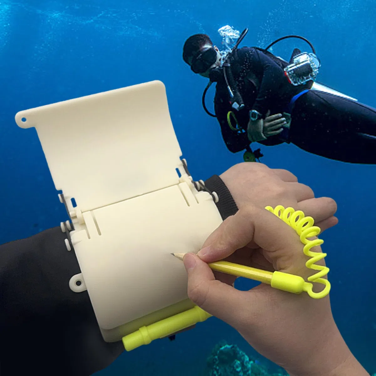 Lavagnetta Subacquea Scrittura Attrezzatura Subacquea Regolabile Di | Lavagnetta Da Polso Per Immersioni Per Donne Uomini Adolescenti Adulti Subacquei Snorkelisti Apneisti Sport Acquatic