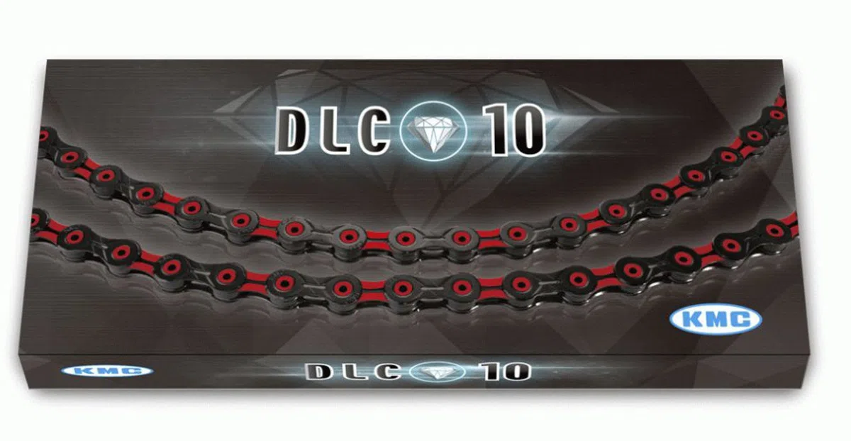 KMC Cat. X10 DLC BLK/RED 116L