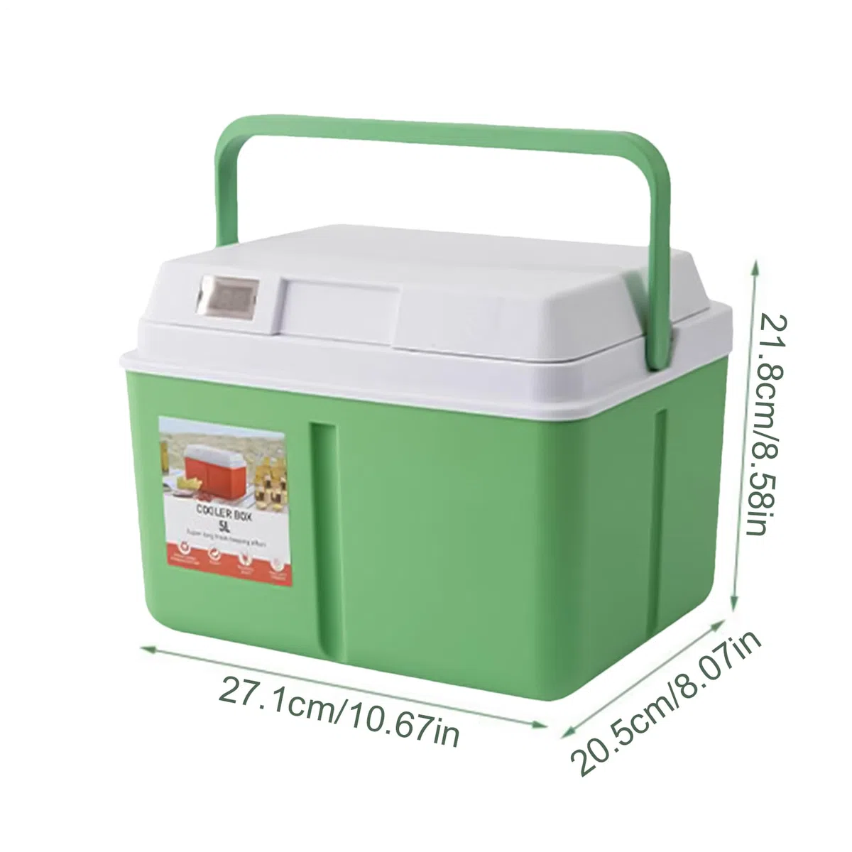 Borsa Termica Pasti portapranzo impermeabile | frigorifero portatile da viaggio 5L/8L per Spiaggia Viaggio Lavoro Auto Pesca Golf Escursionismo Picnic Sport