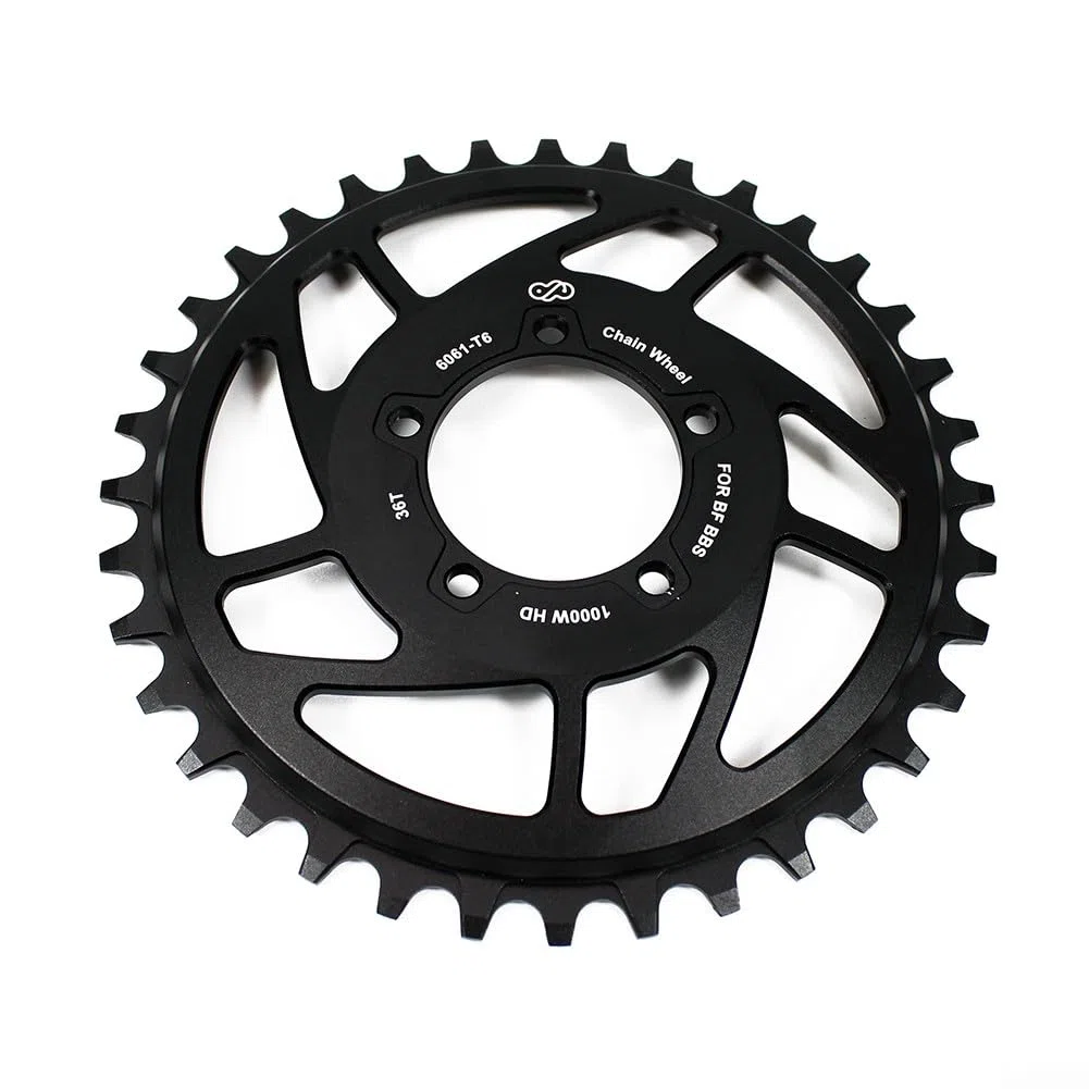 SPORTARC E-bike Corona Ruota 36T Per Bafang Midder Motor 48V 52V 1000WHD Disco Catena Per Motore per Bafang Medio Dimensioni