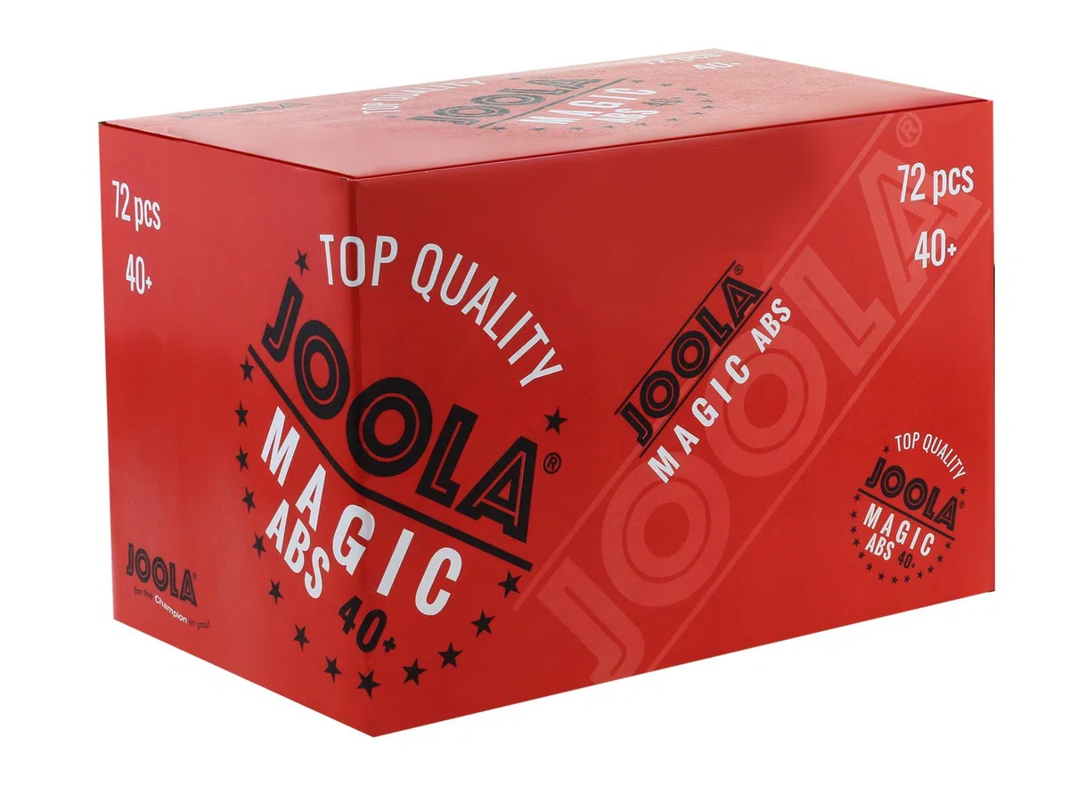 JOOLA Unisex - Adulti Magic ABS 40+ Palline da Ping Pong, Arancione, Taglia Unica