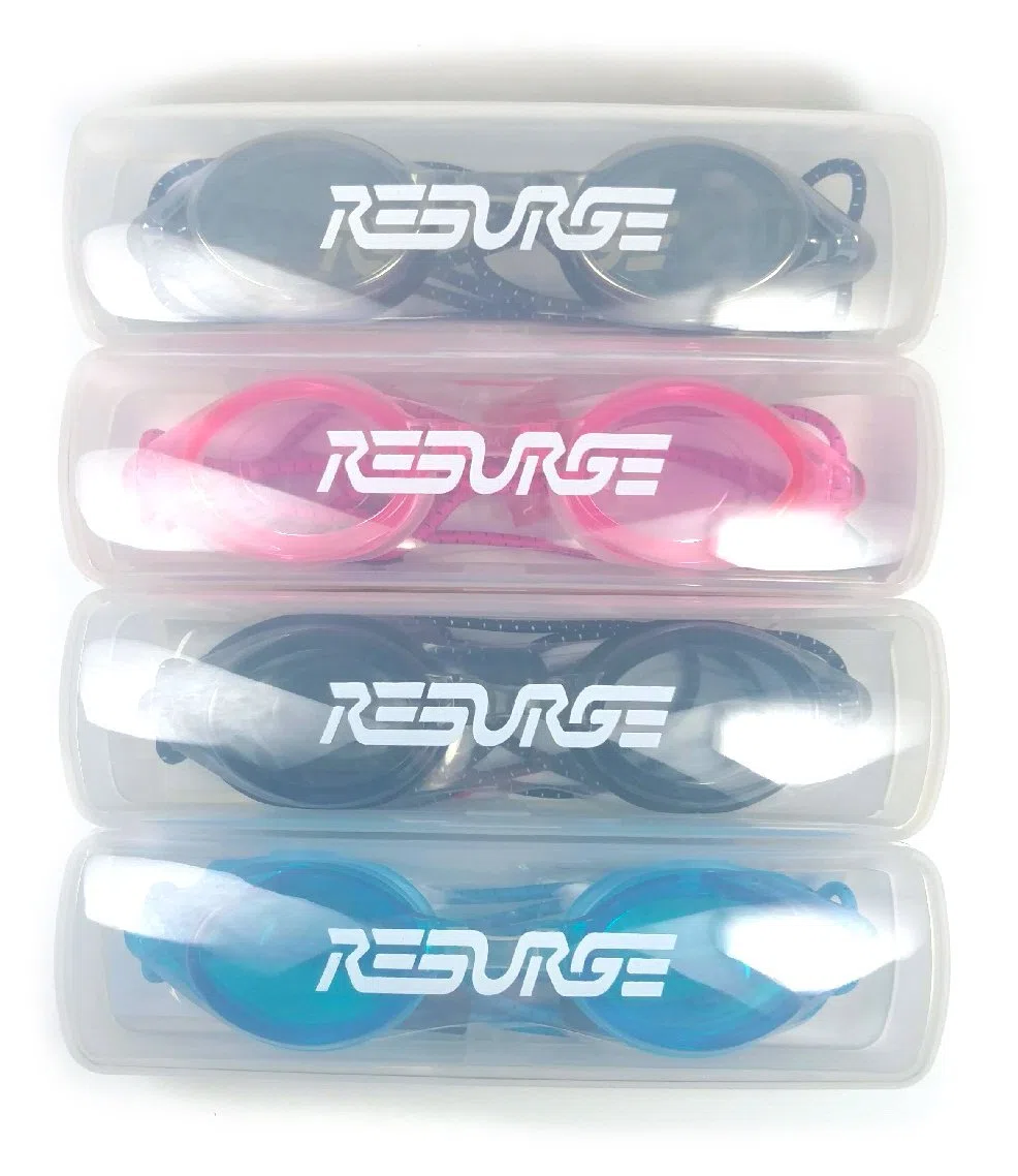 anti Fog corse occhialini da nuoto con regolazione rapida, cinghia elastica