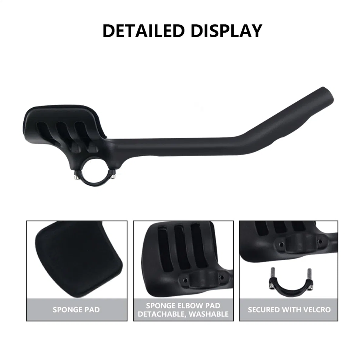 Alfa Pasca manubrio triathlon carbonio 31.8 manubrio bici corsa aero extender manubrio triathlon manubri bici estensione 30° UD opaco 360mm | Manubrio per bici da corsa e triathlon, in carbonio, UD, opaco