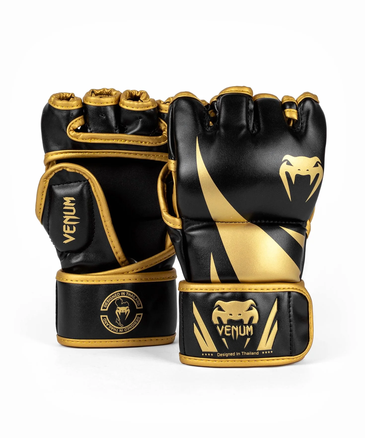 Venum, Challenger 2.0 MMA Guanti Unisex Adulto M Nero/Oro