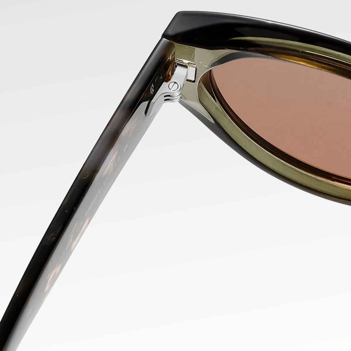 Occhiali da sole polarizzati alla moda da donna Cat Eye Occhiali da sole Uv400 Acetato Nero Verde Marrone
