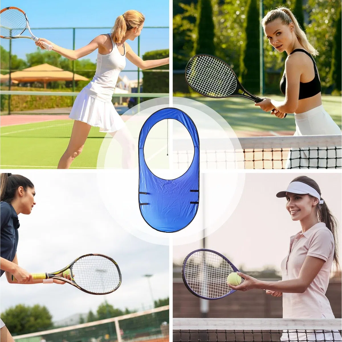 Attrezzature per l'allenamento da tennis, per principianti, donne e uomini