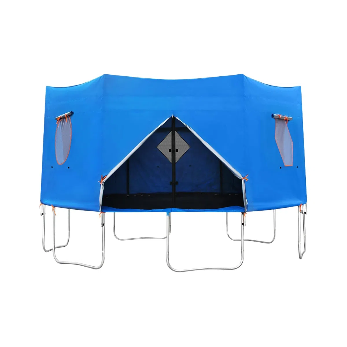 da campeggio per trampolino, resistente alle intemperie, antivento e impermeabile, ideale per pioggia, inverno, estate, campeggio, parco giochi, giardino, protezione | Copertura Impermeabile Resistente al per Giardino Campeggio Giochi e Protezione Solare