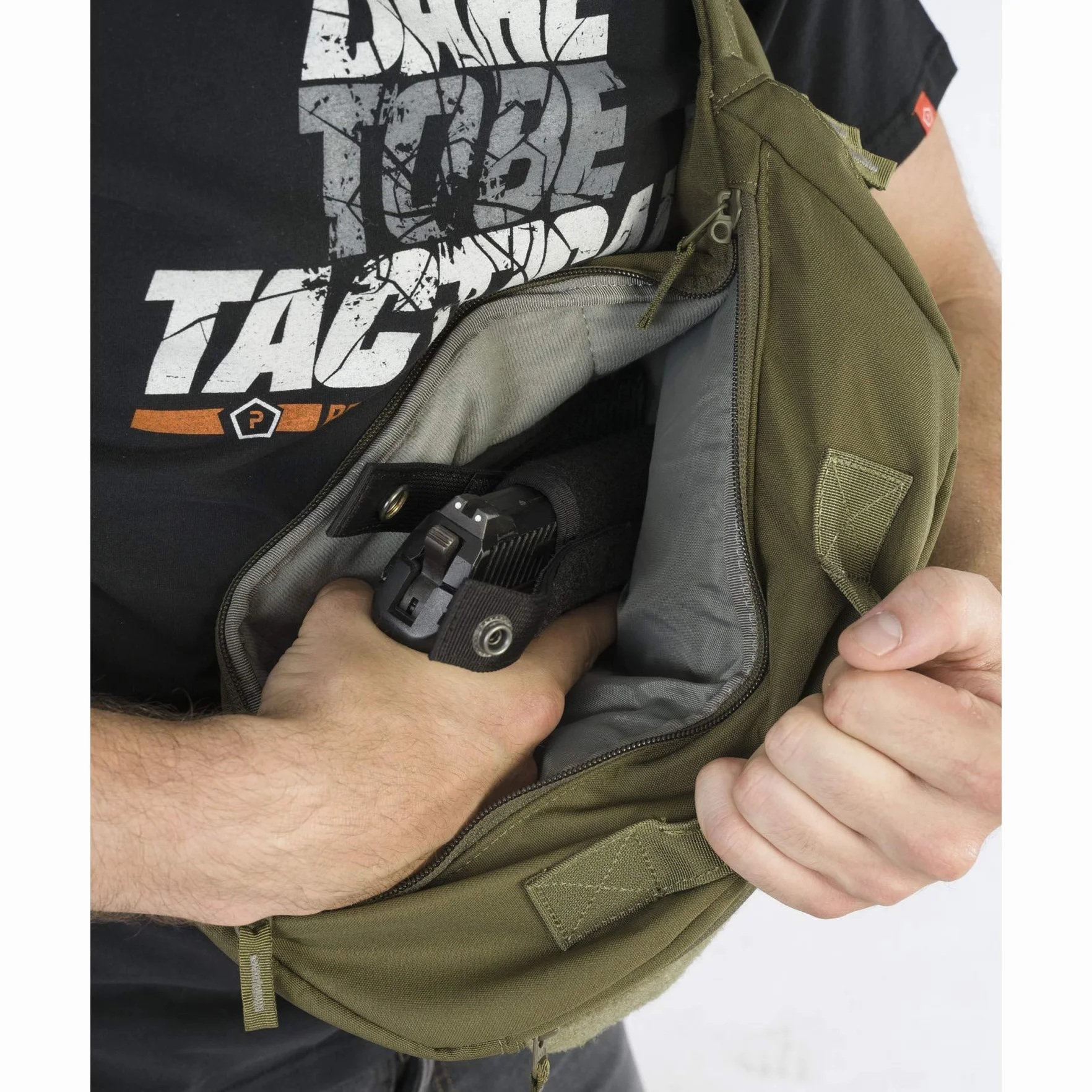Pentagon Borsa Pettorale Tattica Telamon Bag (Nero)