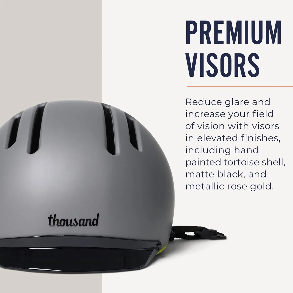Thousand Chapter MIPS Casco da Bici per Adulti - Fanale Posteriore a Led, Certificato di Sicurezza per Ciclismo e Bici, Leggero e a Profilo Basso, Uomo e Donna, Sistema di Bloccaggio PopLock