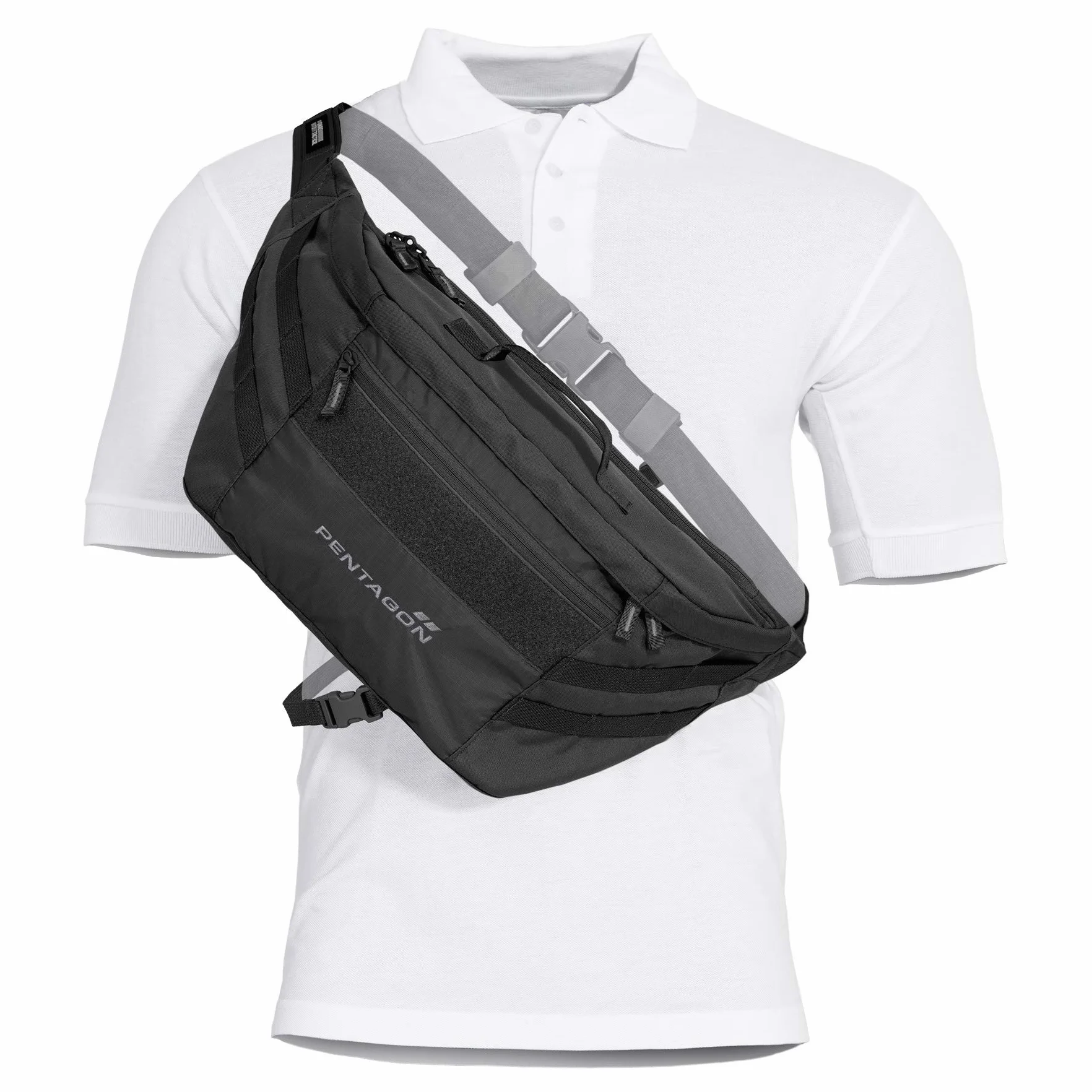 Pentagon Borsa Pettorale Tattica Telamon Bag (Nero)