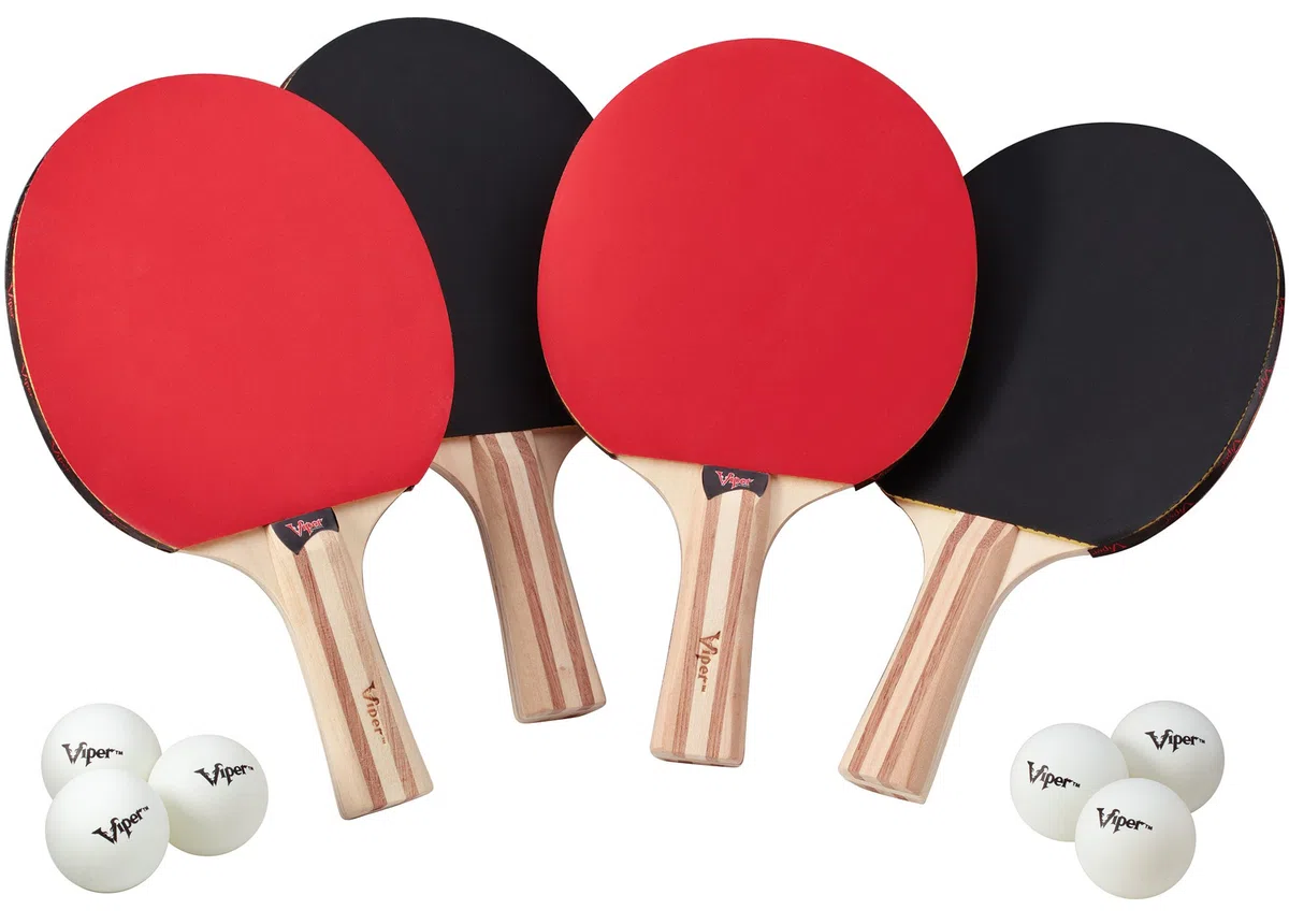 Viper Table Tennis Set di Accessori (Racchette/pagaie e Palline)