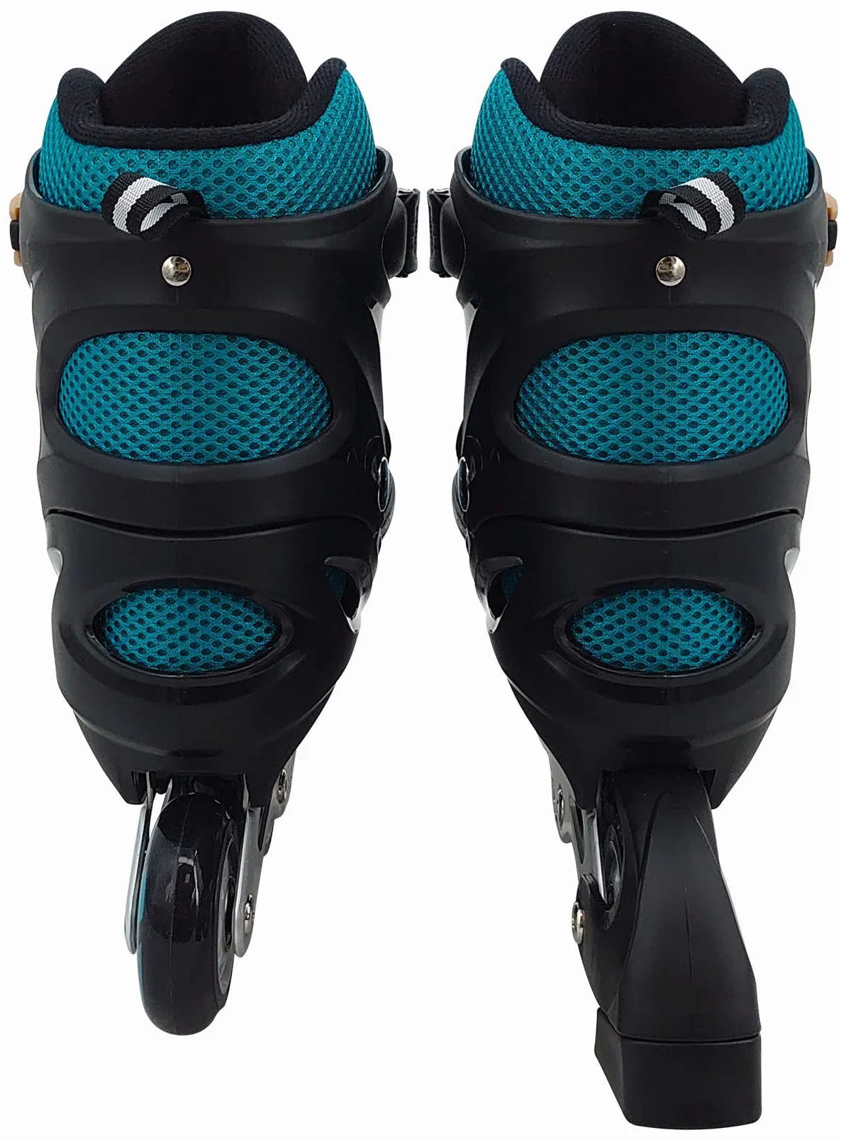STAMP Pattini in Linea Regolabile Semi-Soft SKIDS Control Oxygen T. 46-45, Blue-Black