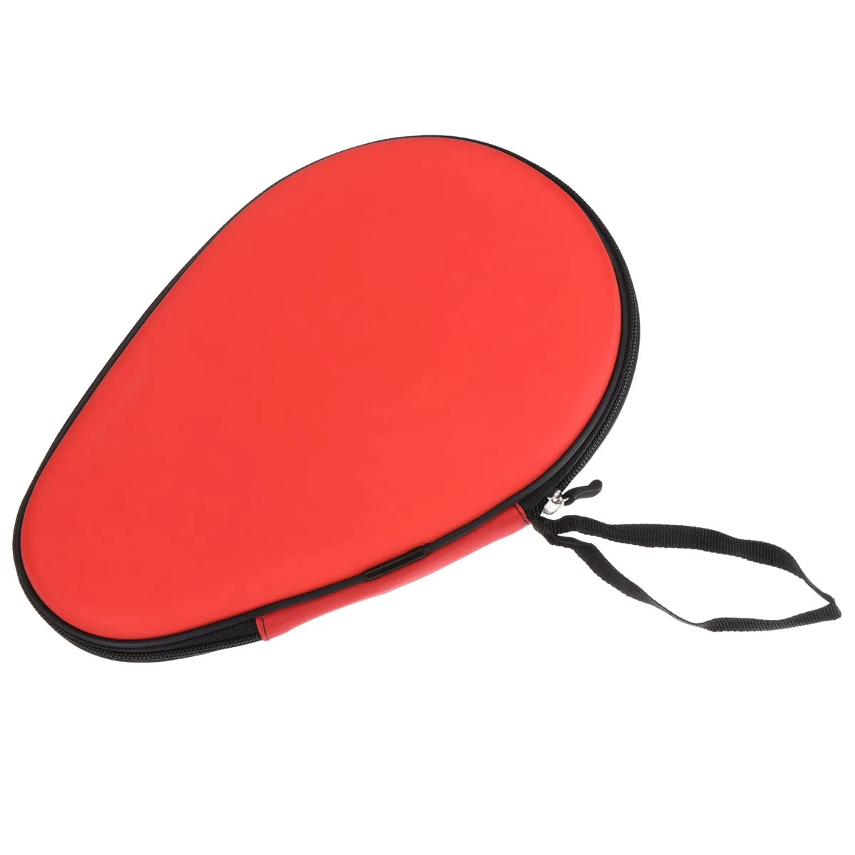 PATIKIL Tavolo Tennis Racchetta Custodia, Ping Pong Paddle Custodia Dura Copertura Contenitore Borsa Zucca Forma per Sport Accessori, Rosso