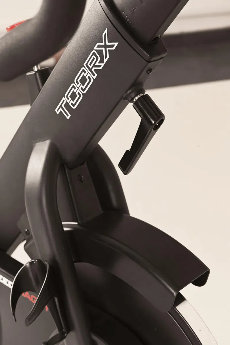 Toorx SRX-SPEED-MAG-PRO [Spin Bike Magnetica Professionale Volano 20kg Indoor Cycle Spinning App Ready 3.0] Cyclette Spinning Cardio Fitness con Resistenza 24 Livelli LCD Watt RPM Kinomap Zwift