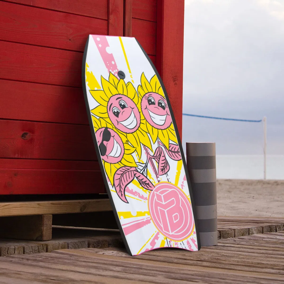Bodyboard leggero da 94 cm con nucleo in EPS, guinzaglio di alta qualità e cinturino da polso per surf per adulti e adolescenti