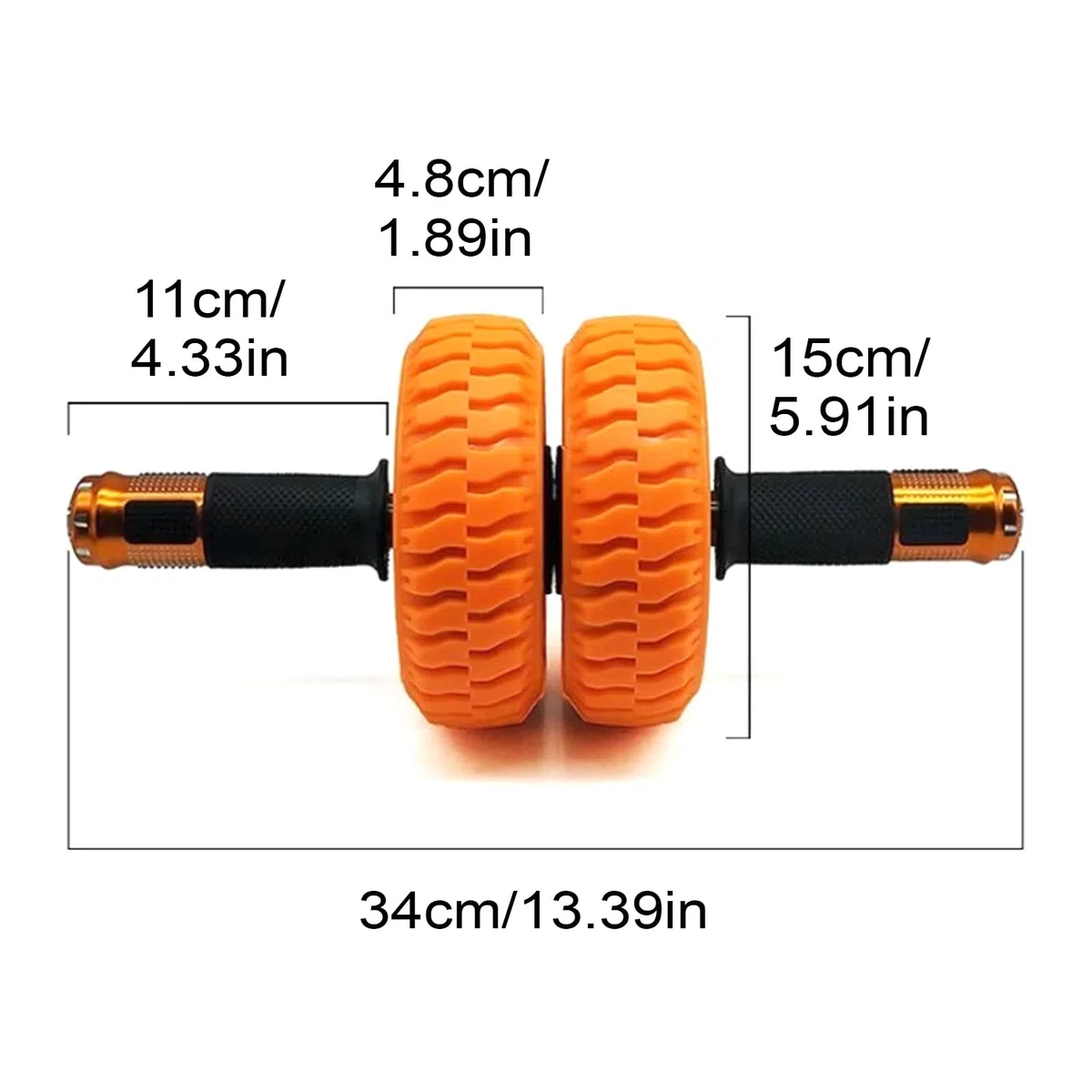 Ruota Addominale Ab Roller Attrezzo Allenamento Addominali Casa Fitness | Attrezzo Per Addominali E Core Da 15 Cm Da Palestra In Casa Interno Esterno Viaggio Donne Famiglia Ufficio Pavimento Corti