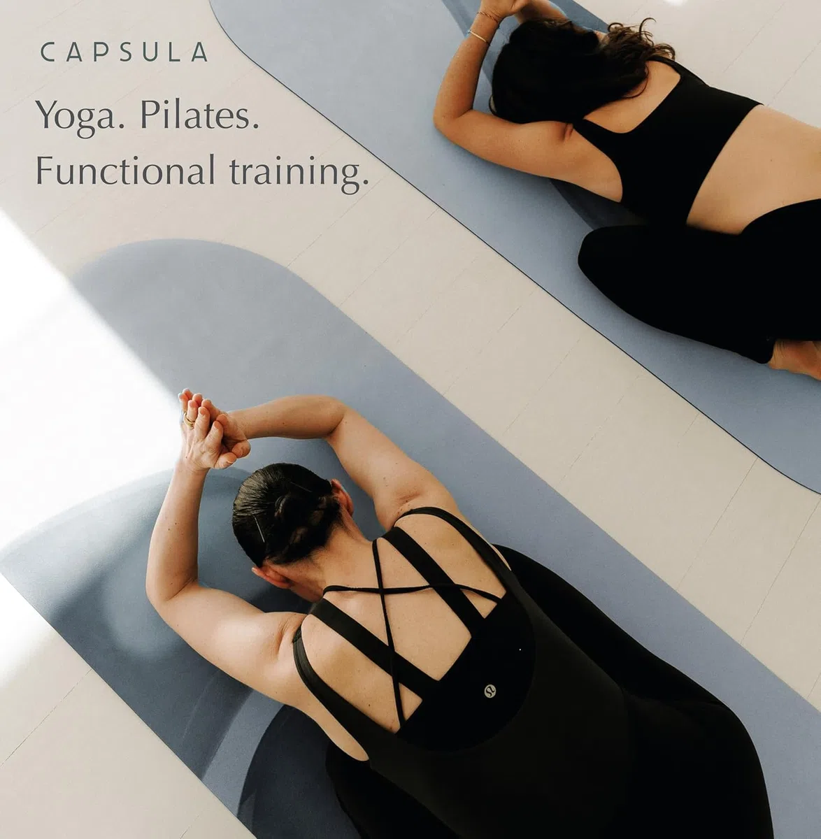 Capsula Tappetino Yoga Premium Extra Lungo (200 cm), 3 mm, Antiscivolo – Effetto Camoscio Vegano & Gomma Naturale, Supporto per le Articolazioni, Tappetino Yoga Design per Studio e Casa