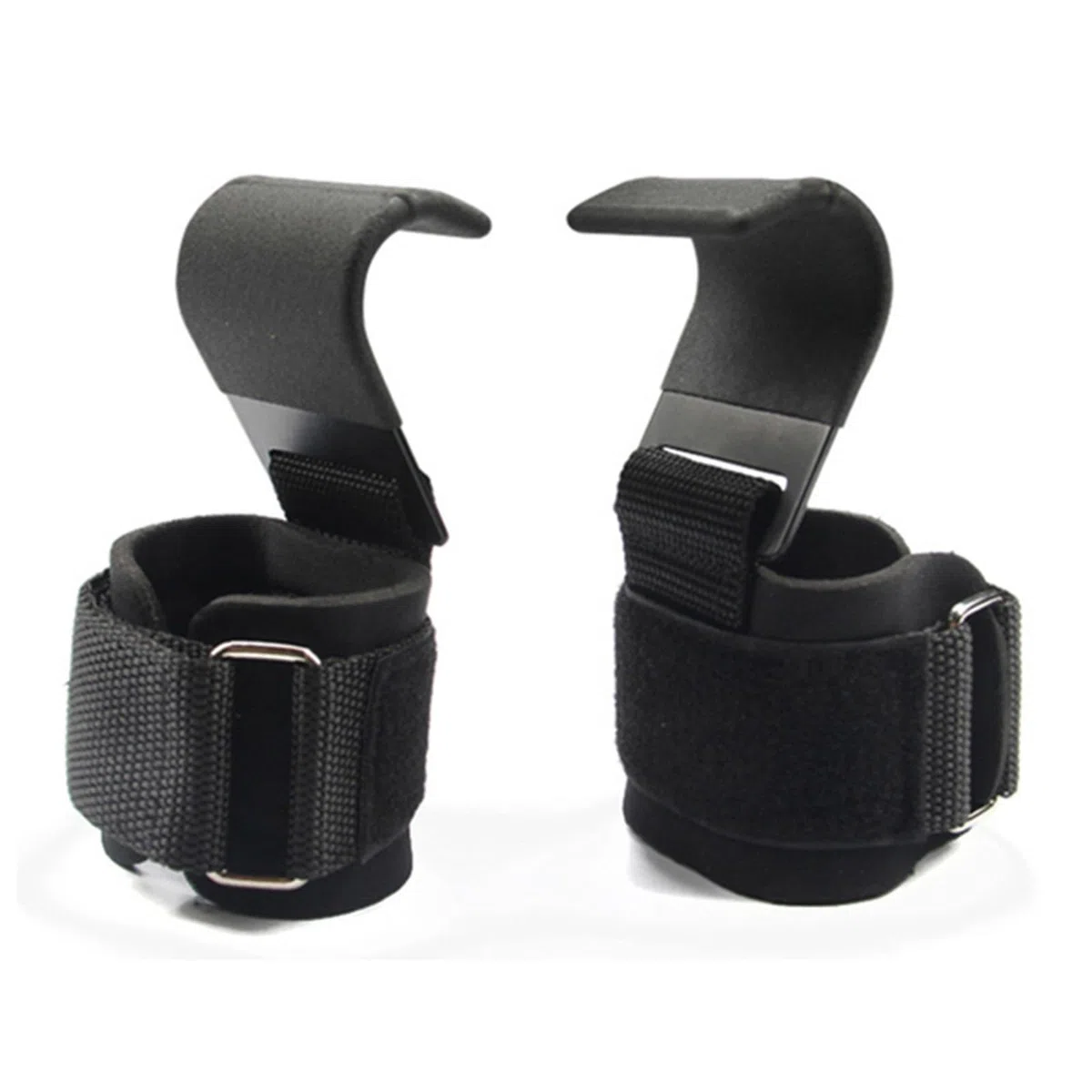 Ganci per Sollevamento Pesi Cinghie da Polso for Manubrio Palestra Fitness Gancio Cinturino for Pesi Pull-up Guanti for Sollevamento Pesi for Allenamento con i Pesi per Uomini e Donne