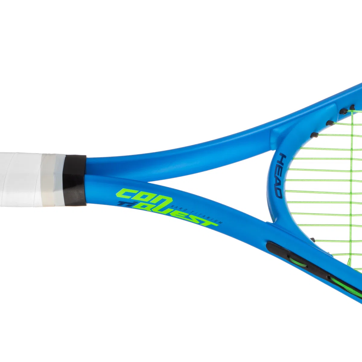 HEAD Ti. Conquest - Racchetta da tennis con testa pre-infilata, bilanciamento leggero, 68 cm