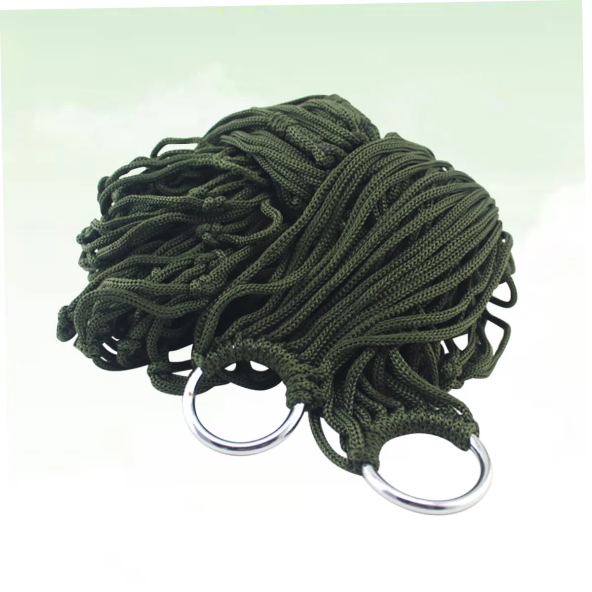BESPORTBLE 4pezzi Hammock Portatile Nylon Resistente Letto Sospeso per attività Outdoor per Campeggio Escursionismo e Relax Giardino
