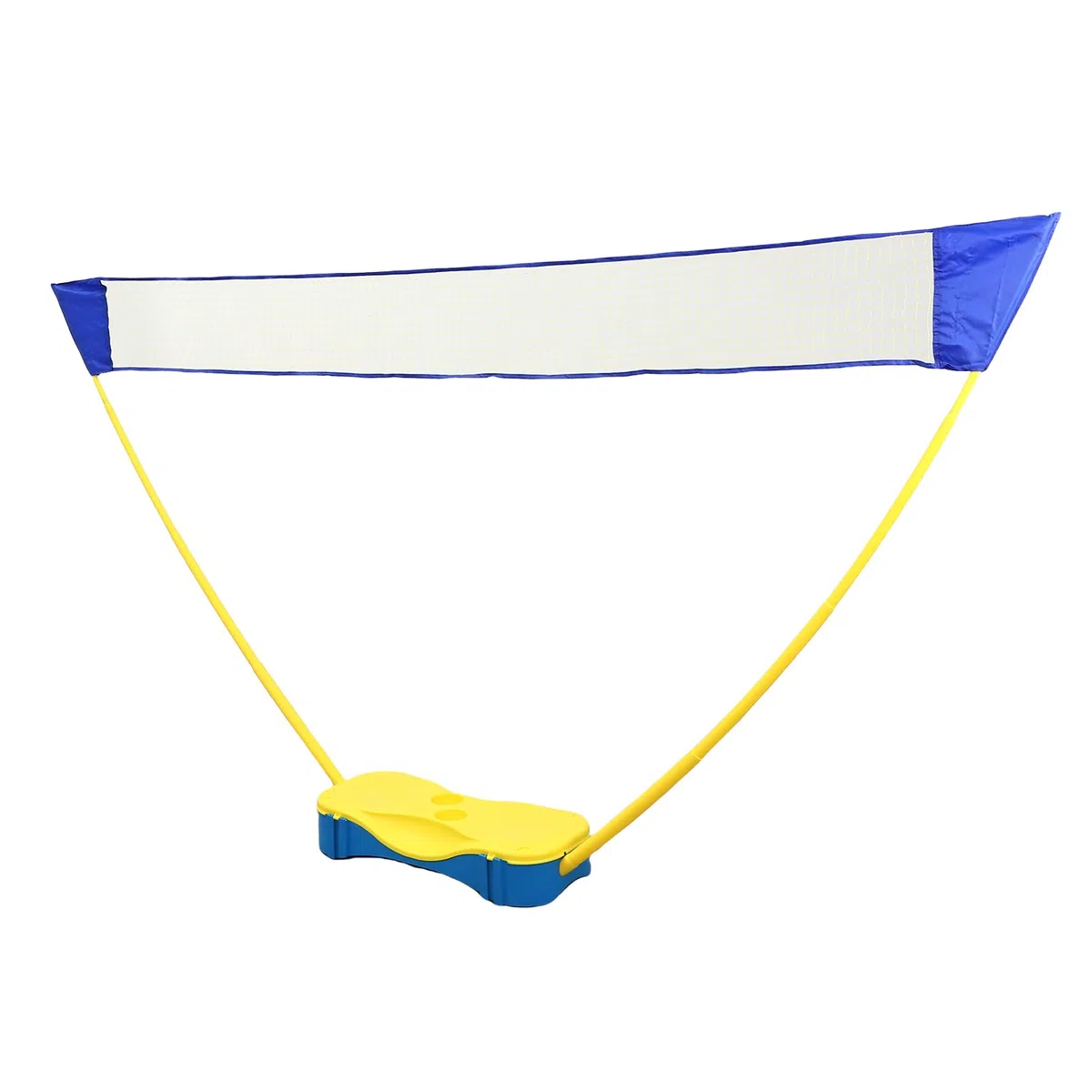 Alomejor Semplici Arredi di Rete Sportiva Portatile con una Base di Memoria per le Partite di Tennis di Badminton a Casa o nel Cortile Sul Retro