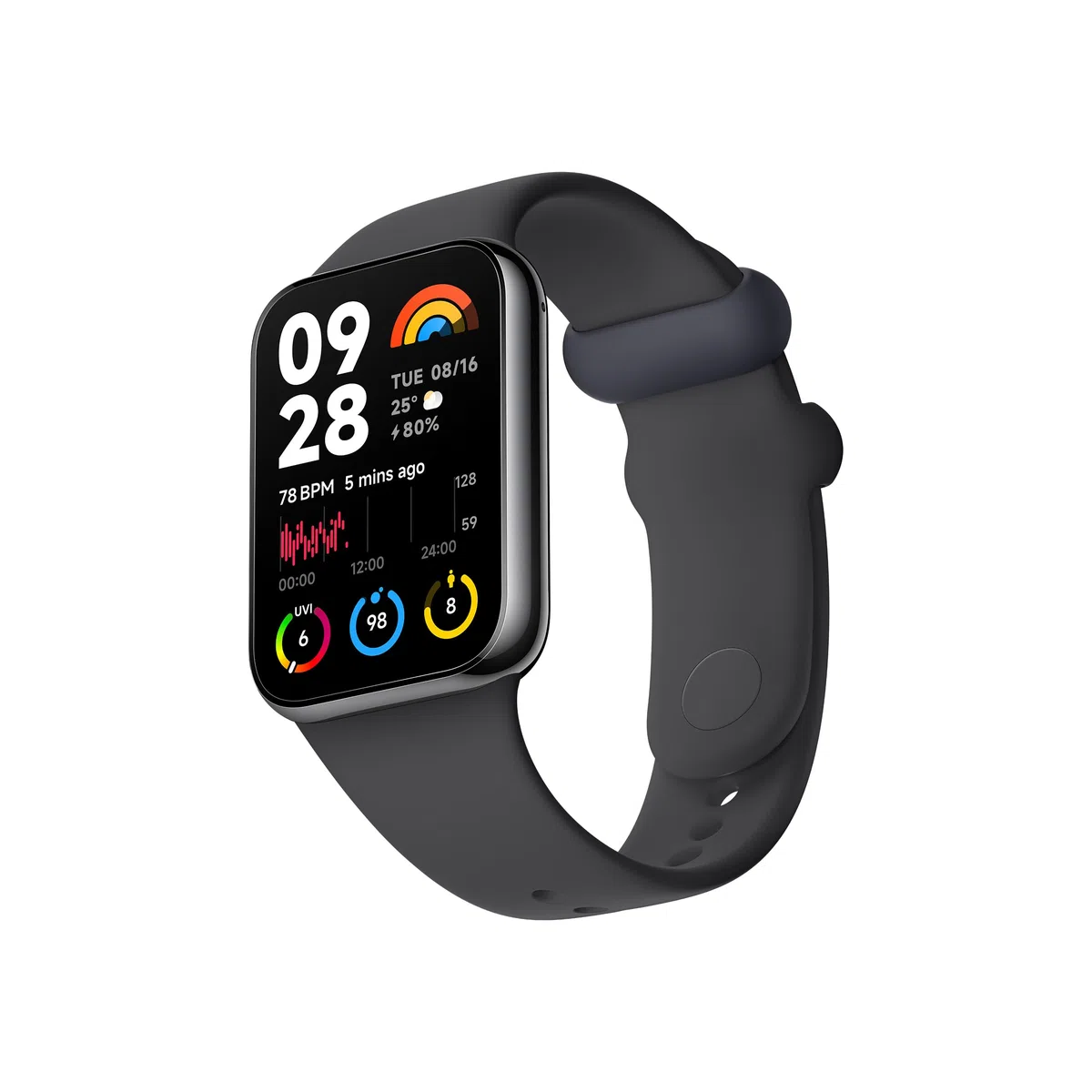 XIAOMI Smart Band 8 Pro Black EU BHR8017GL