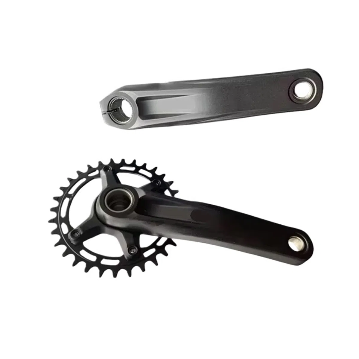 Generico Compatibile con Il Kit BB Guarnitura Shimano MTB 1x12S | Guarnitura 1x12 con doppia corona e bracci da 170/175 mm for BB52 MT500