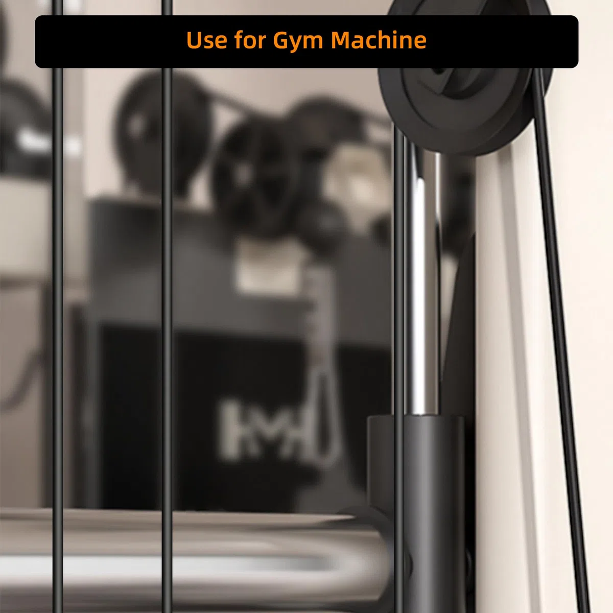 LFJ 10m/20m/30m Fitness Cavo Acciaio, Cavi Carrucola Palestra Multifunzione Regolabile per LAT Machine Attrezzi Pulley Gym Cable