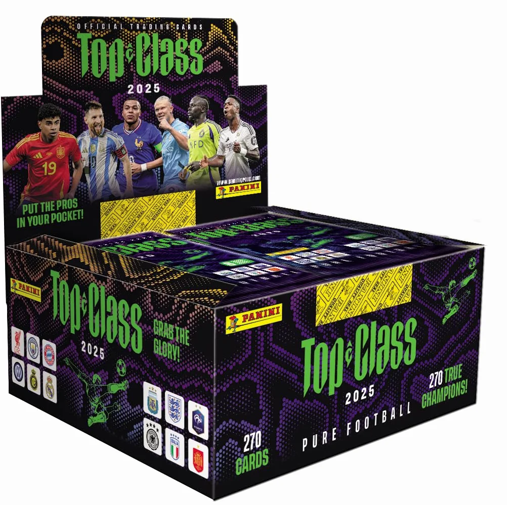 PANINI FIFA Top Class 2025 Trading Cards - Confezione da 24 buste
