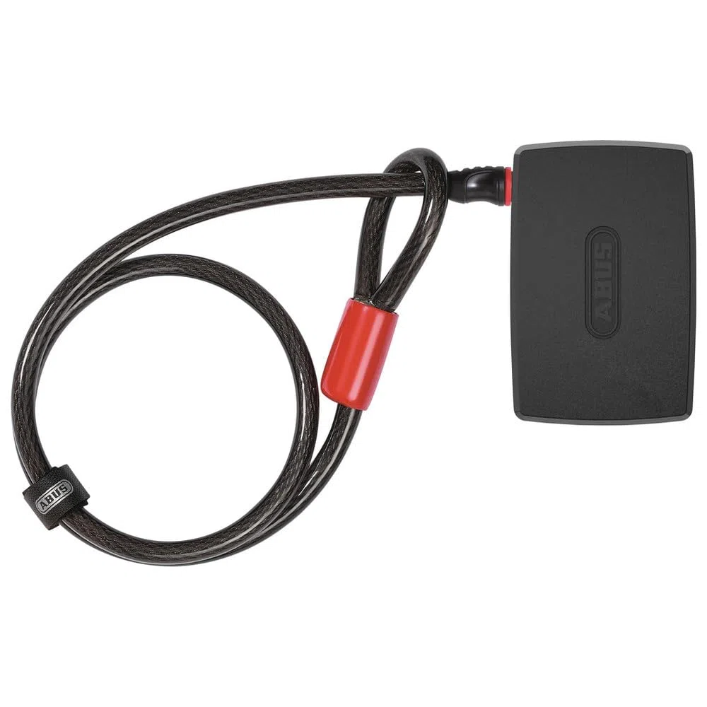 ABUS Alarmbox 2.0 - Sistema di allarme mobile | Allarme mobile 100 dB, rilevamento posizione 3D, compatibile con catene e cavi