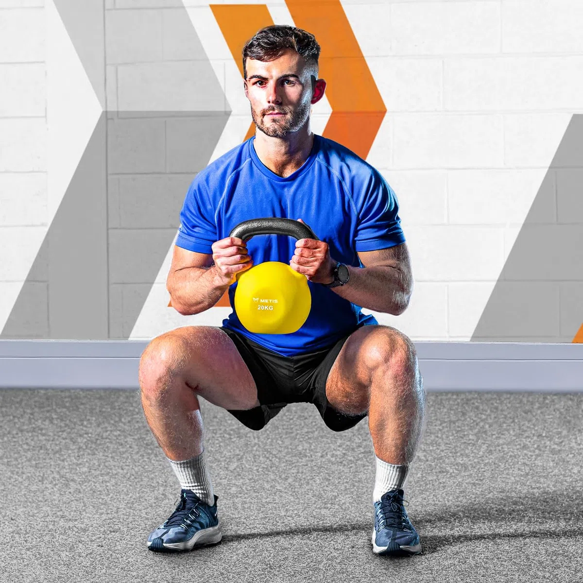 METIS Kettlebell in Neoprene | 4 kg-28 kg | Allenamento A Casa e Palestra