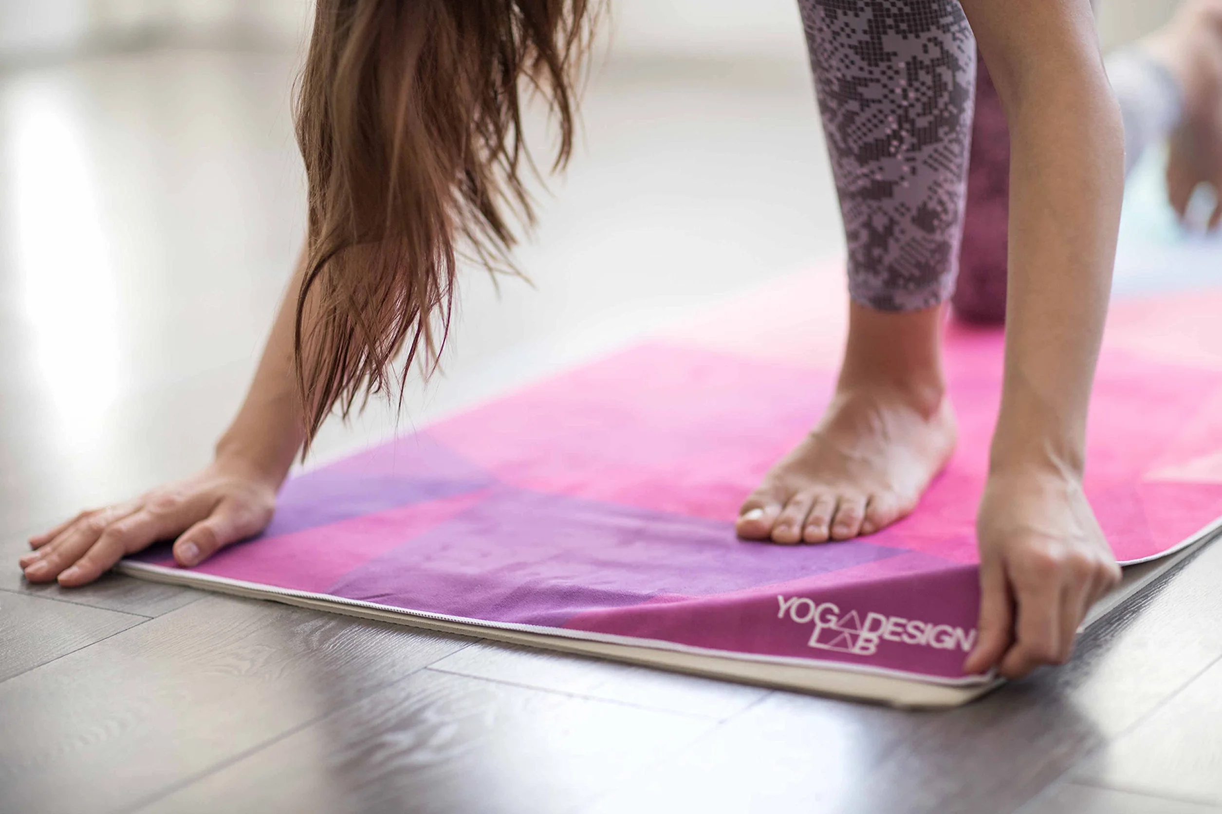 YOGA DESIGN LABS MAT TOWEL GEO