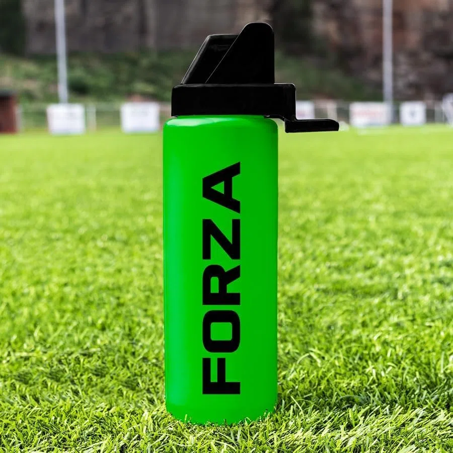 FORZA Borracce Sportive Da 1L | Borracce Sportive Senza BPA Con Beccuccio Senza Contatto - Ideali Per Le Squadre Sportive (Verde, Pacco Da 20)