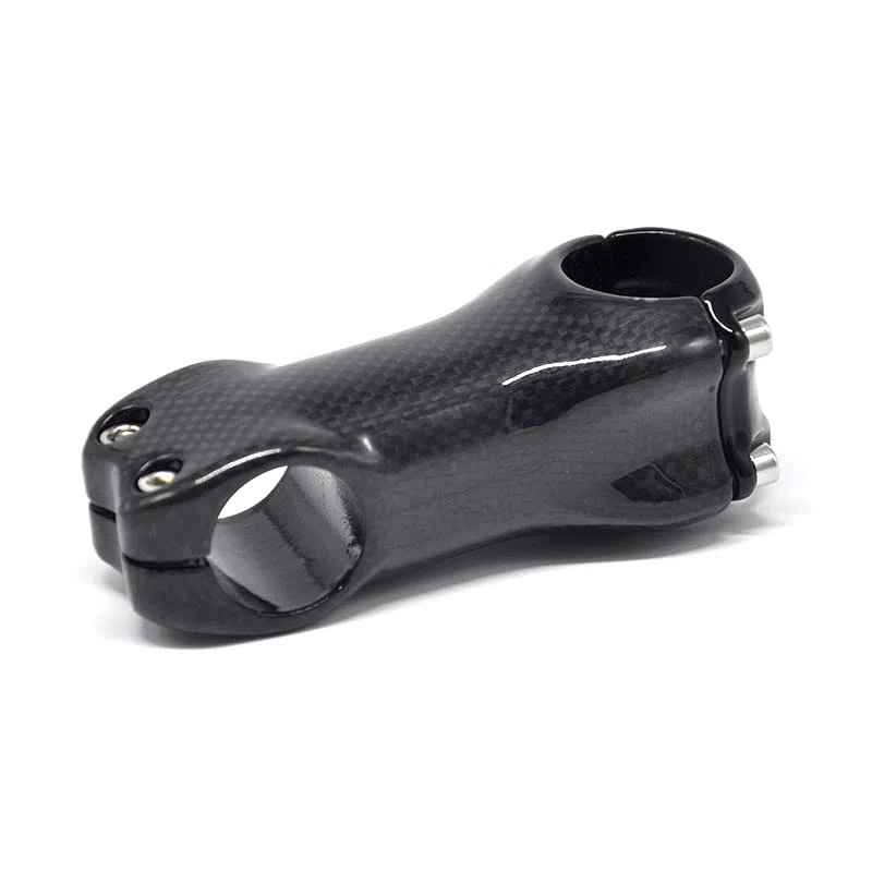 Attacco Manubrio Mtb Stelo da ciclismo 3K Gloss lucido full fibra di carbonio in fibra di carbonio 70-120mm Mtb. Supporto for manubrio for biciclette da strada Stams 6 ° Attacco Manubrio(17 angle x 90