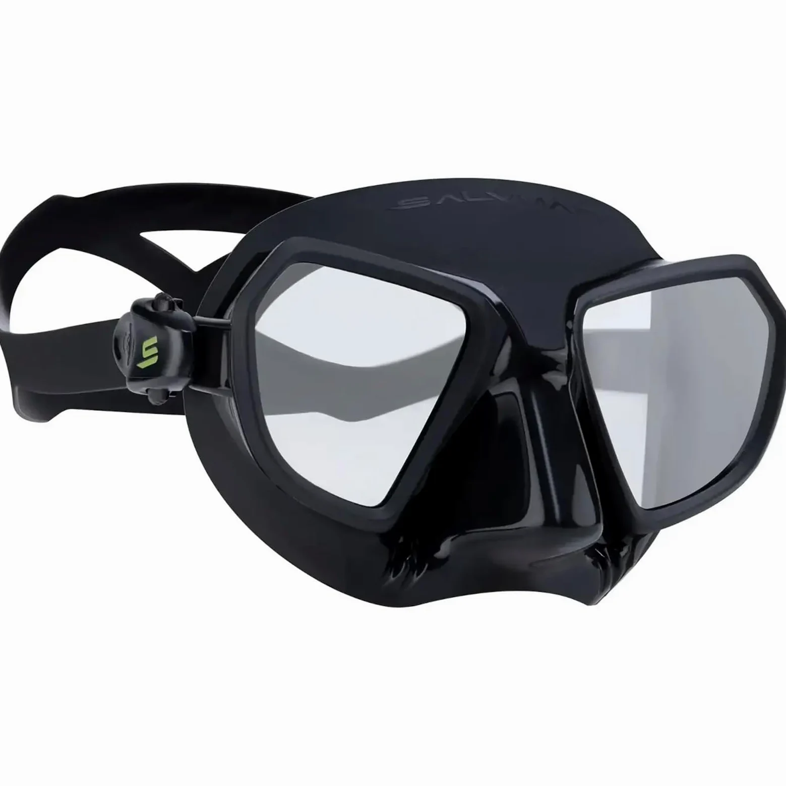 Salvimar Noah Anti Fog, Maschera Adulto Anti Appannamento, per pesca subacquea, Nero