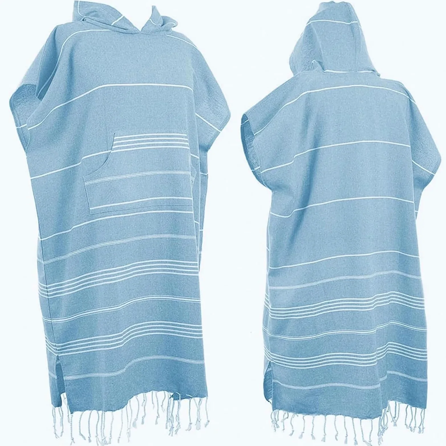 Poncho da surf con cappuccio, 120x90 cm, for uomo e donna, for nuotare, spiaggia, viaggi, asciugatura rapida, accappatoio, mantello, asciugamano bagno per Spiaggia e Sport Acquatici(Dark grey)