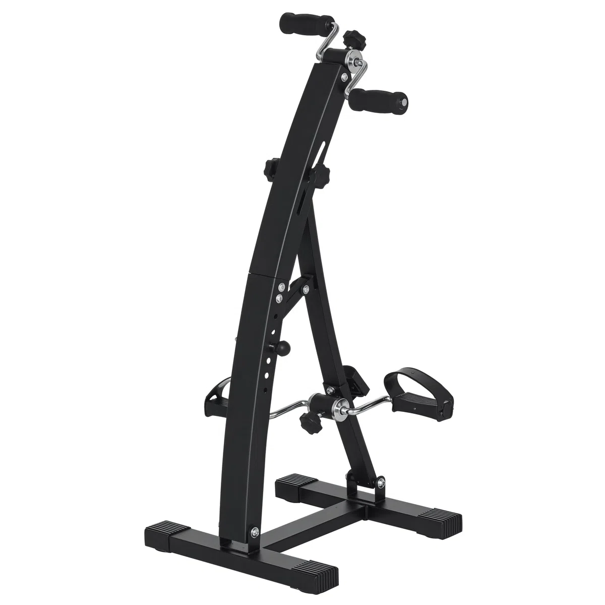 homcom Pedaliera Braccia e Gambe da Divano o Poltrona con Schermo LED, Altezza e Intensità Regolabile, 41x50x96cm
