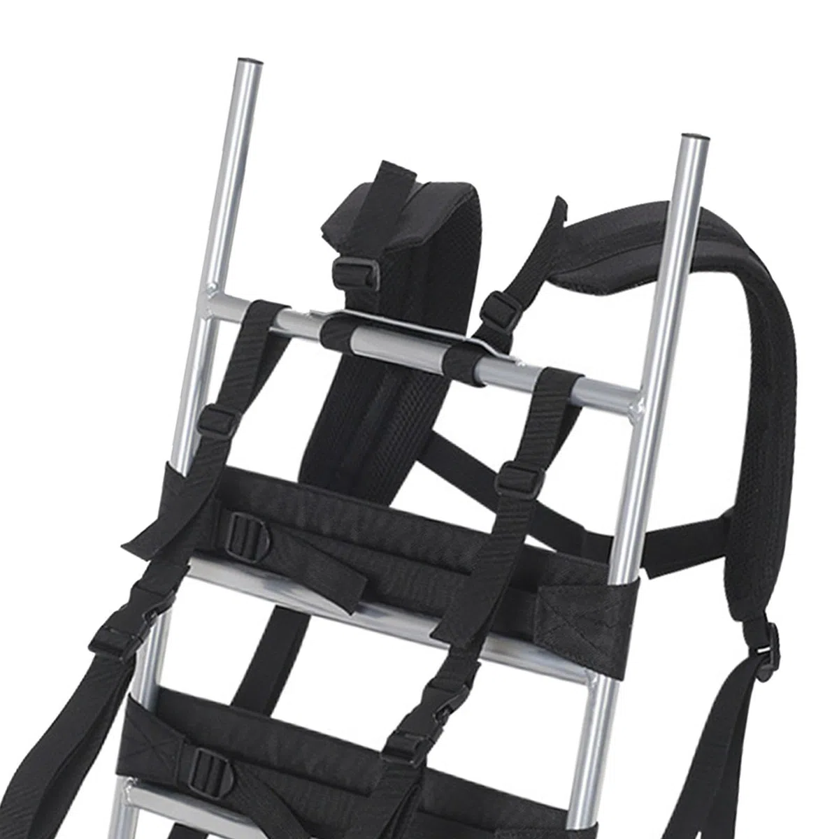 Telaio per Zaino da Trasporto Pesante, Zaini da Escursione in Nylon in Lega di Alluminio, Leggero Telaio per Borsa Piegato Zaino Pratico Portatile per Campeggio, Escursionismo, Arrampicata, l