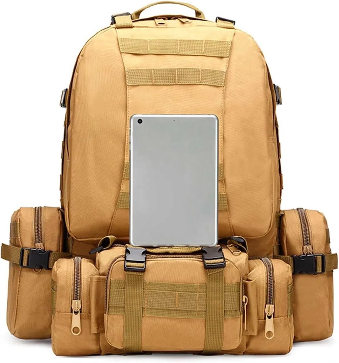 Zaino da Trekking Zaino da Trekking Leggero 45 Litri Borsa Viaggio Multifunzionale Campeggio Casual Multifunzionale Viaggio(E)