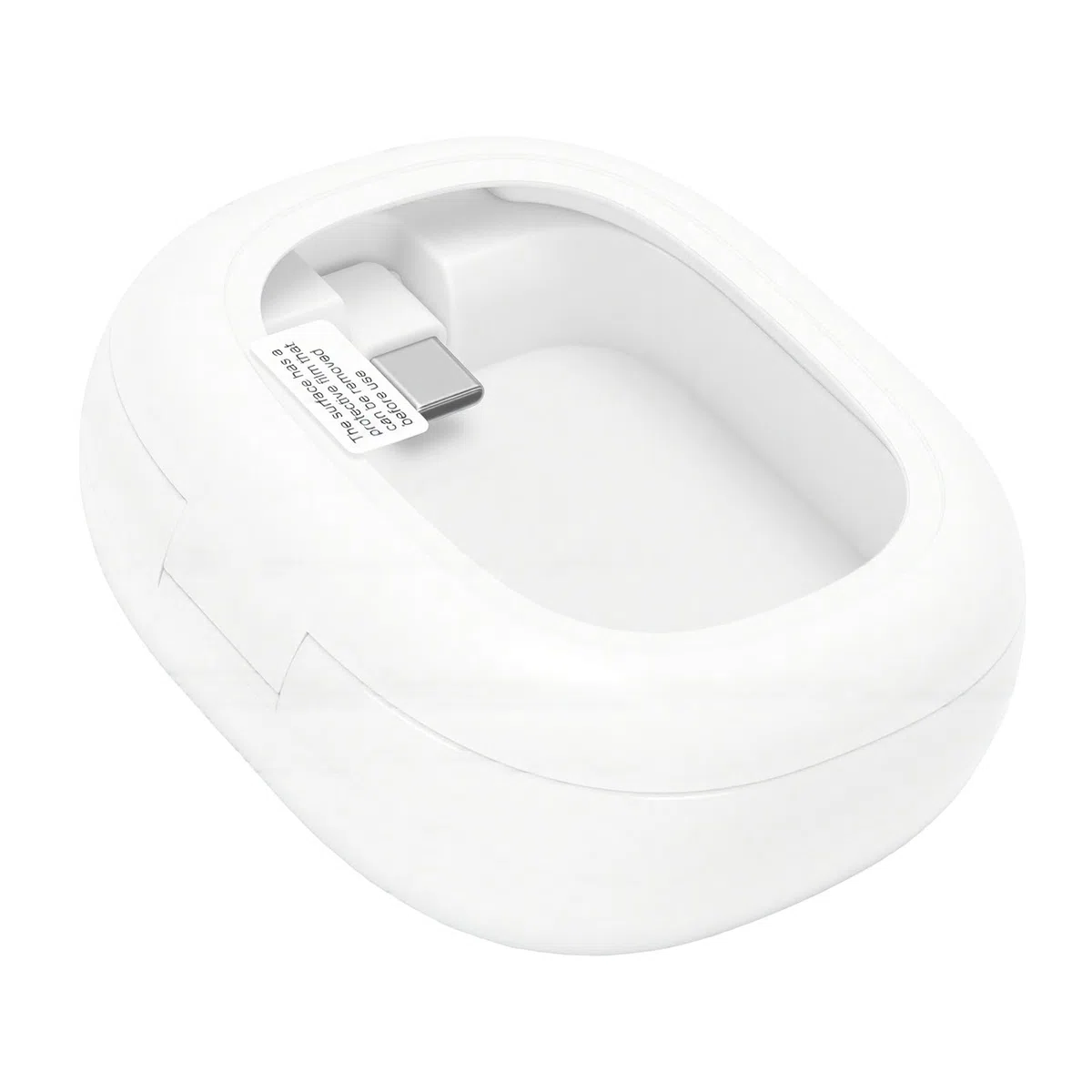 Wakects Custodia di Ricarica Adatta per Ring 3, Custodia Caricabatterie Smart Ring in ABS con Batteria da 2000 MAh, Finestra LED, Protezione Multipla, Stazione di Ricarica da Viaggio per Utenti Gen