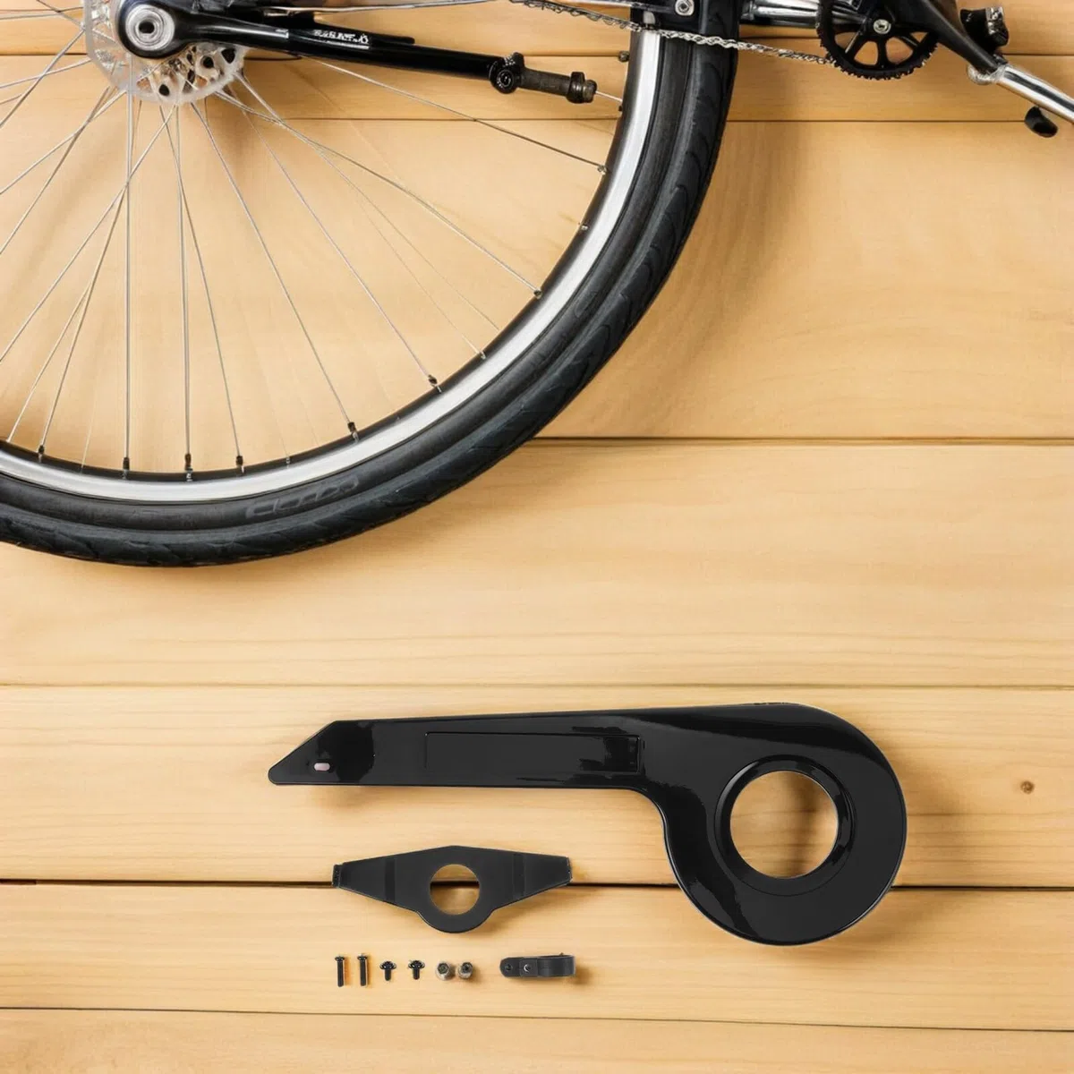 GLEAVI Protezione per Catena Bicicletta 32-36t Copri Pignone in Plastica Leggera Copricatena per Mountain Bike e Bici da Strada Riduce Rumore e Previene Impigliamento Indumenti
