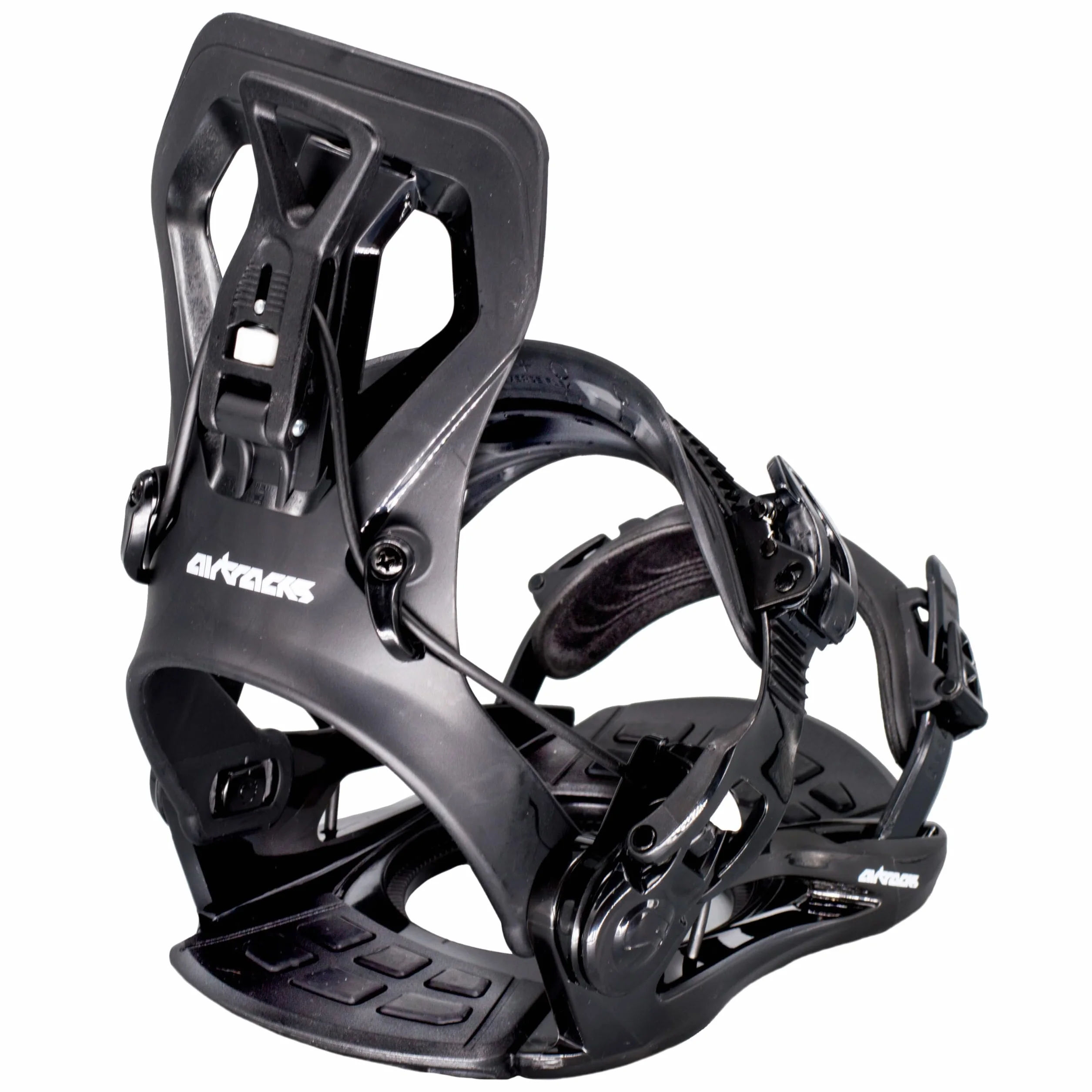 Airtracks Set snowboard – Silver Camber Snowboard Extra Wide + Bindung Master Fastec + Snowboard Bag 155 159 161 165 171 cm