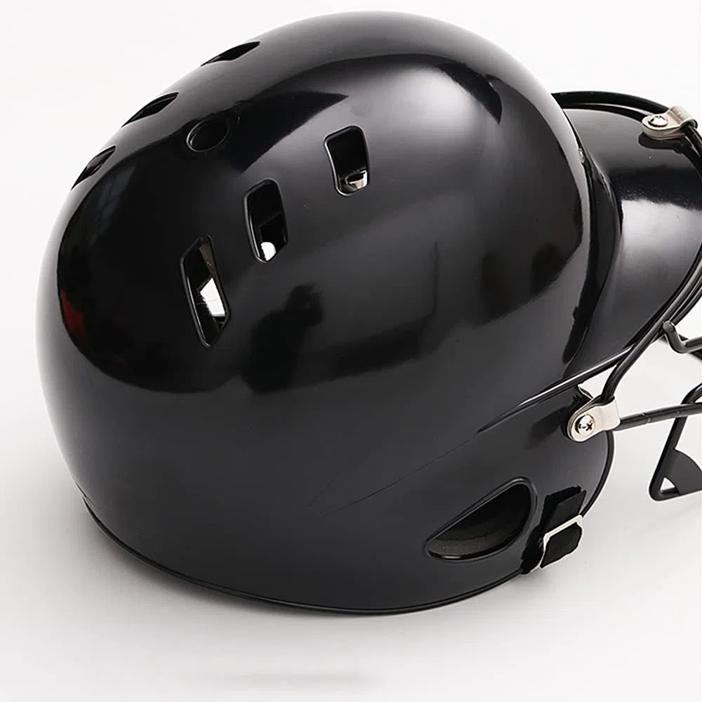 Casco da baseball, comodo e traspirante, casco da baseball antiurto, casco da baseball professionale, protezione per il viso per bambini adulti
