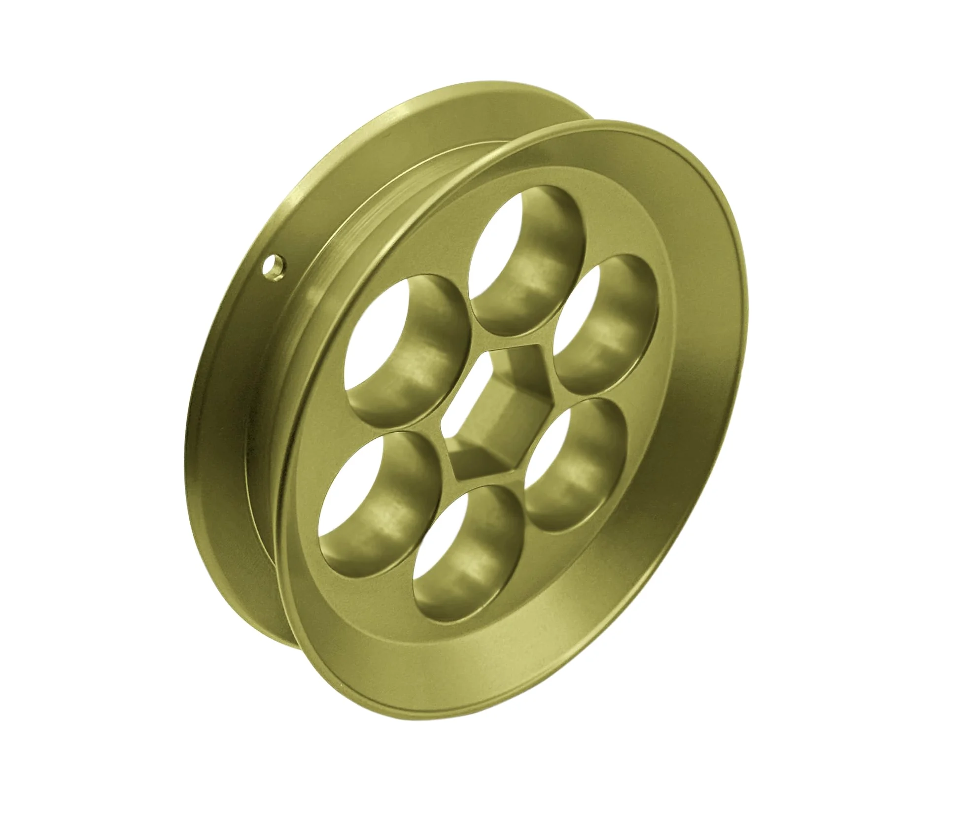 aluminum Hand Line Reel tasca di sopravvivenza di emergenza mulinello (OD verde bobina)
