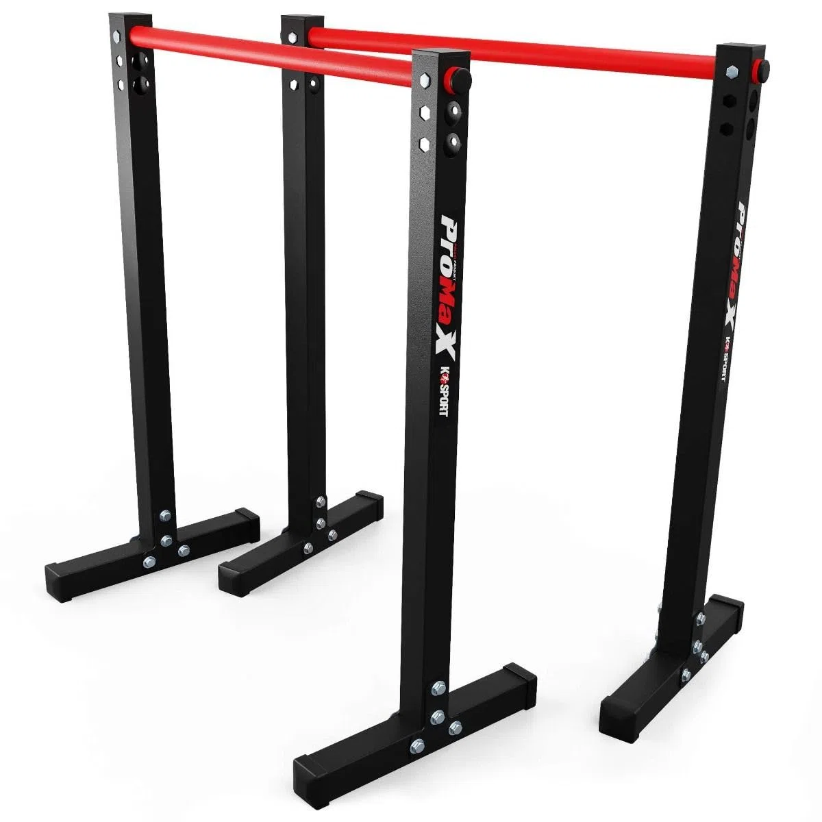 K-Sport: Dip Barren I Barra per supporto lingotto I Parallettes I Barra di immersione portata fino a 170 kg