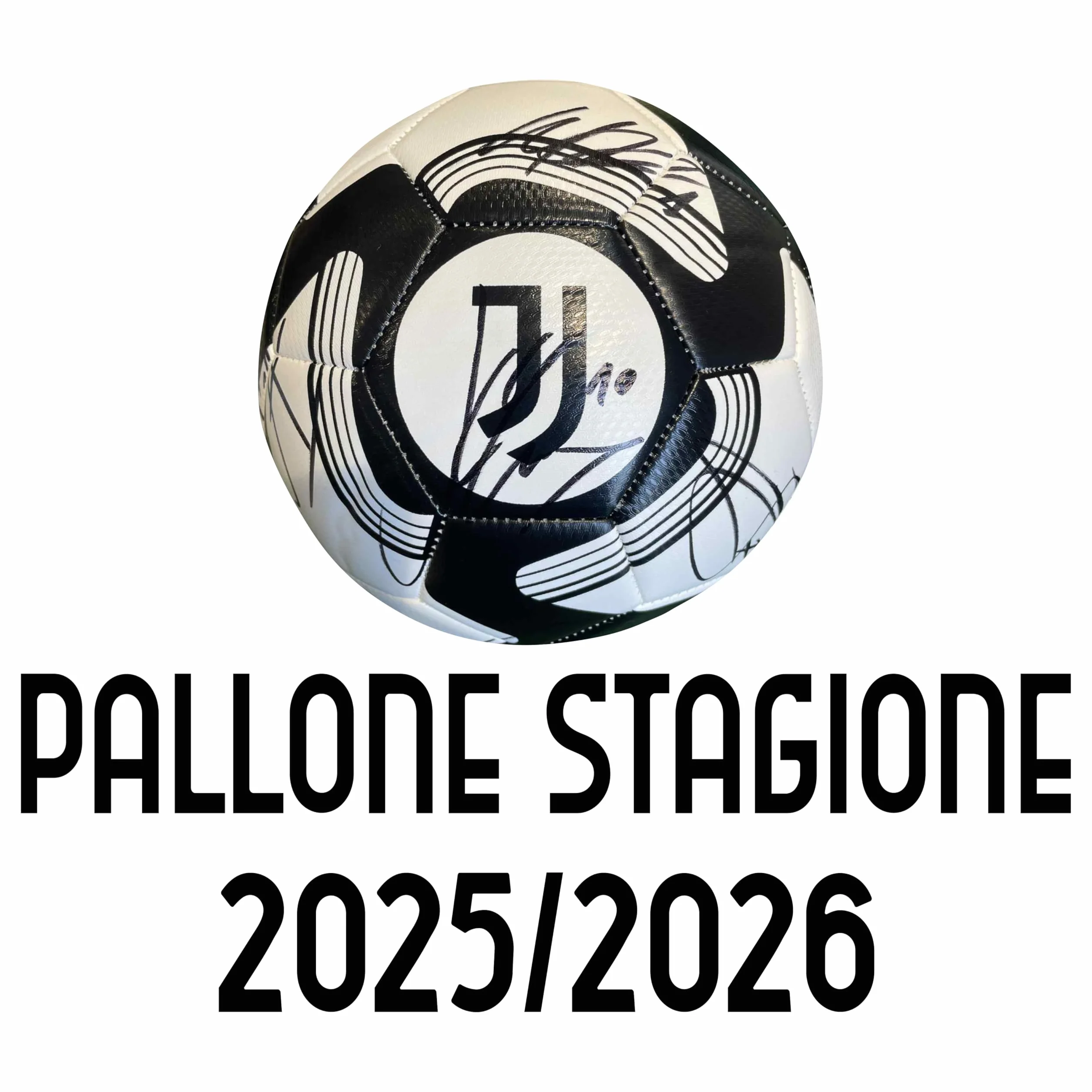 Pallone Autografato Ufficiale F.C Juventus Firmato