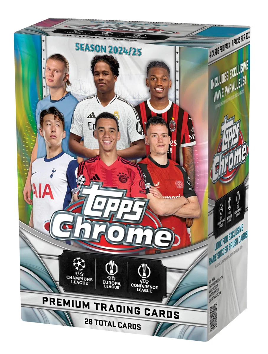2024-25 Topps Chrome UEFA Club Competizioni - Value Box